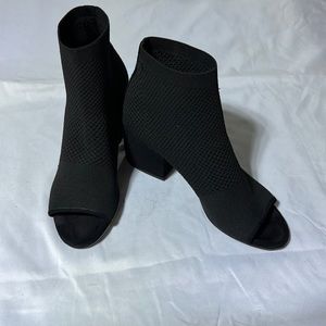 Eileen Fisher Ankle Peep Toe Booties